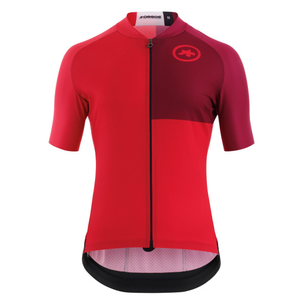 Assos Mille GT C2 Evo Stahlstern vyriški marškinėliai / Bolgheri Red