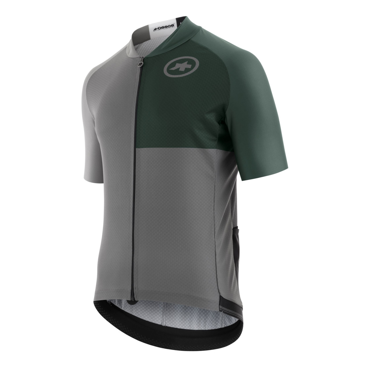 Assos Mille GT C2 Evo Stahlstern vyriški marškinėliai / Grenade Green Assos Mille GT C2 Evo Stahlstern vyriški marškinėliai / Grenade Green