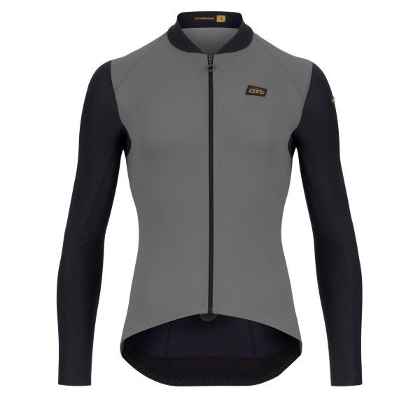 Assos Mille GTO c2 LS vyriški marškinėliai / Rock Grey