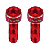 Ashima Fixing Screws For Bottle Cage | Red