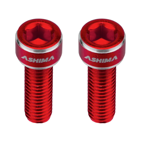 Ashima Fixing Screws For Bottle Cage | Red