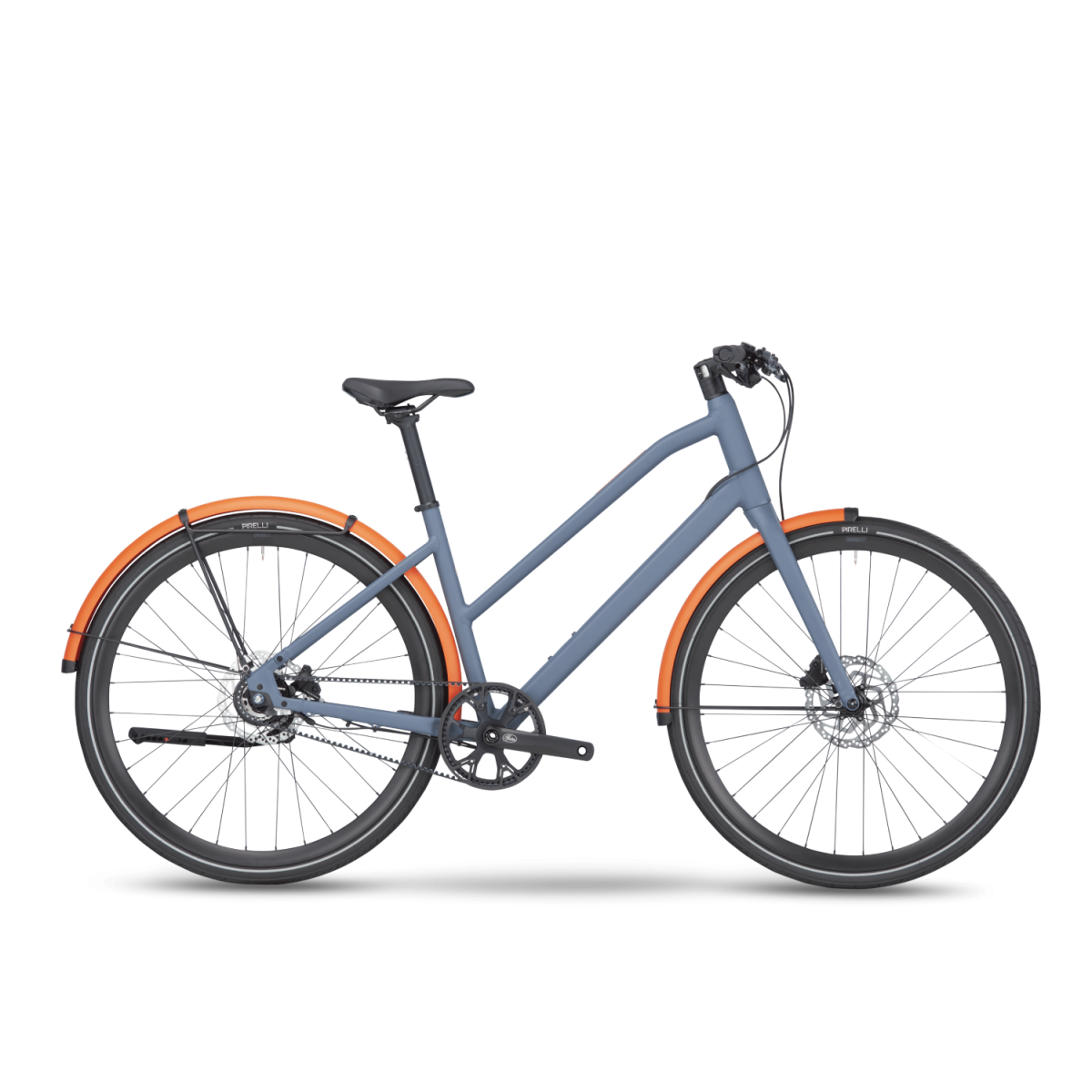 BMC 257 AL One ST hibridinis dviratis / Powder Steel Blue