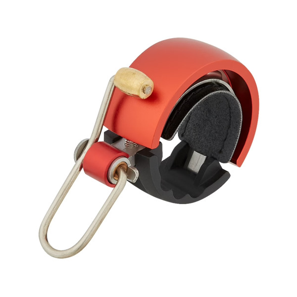 Knog Oi Luxe Small Bike Bell | Red