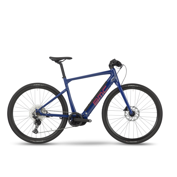 BMC Alpenchallenge AMP AL One elektrinis dviratis | Ultramarine Blue