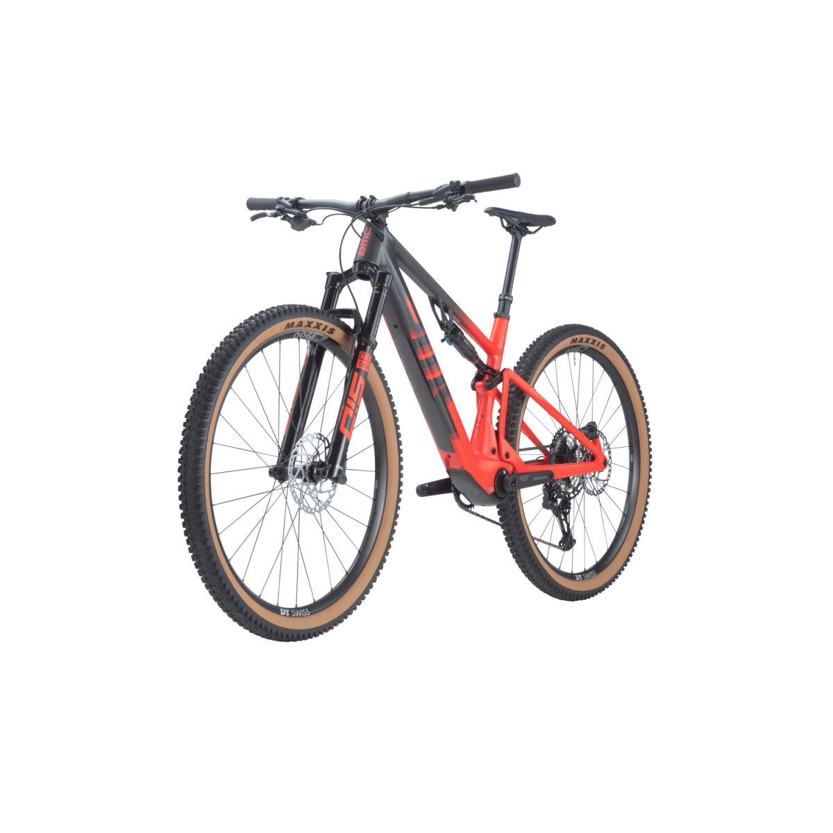 BMC Fourstroke AMP LT Two elektrinis dviratis / Carbon - Red
