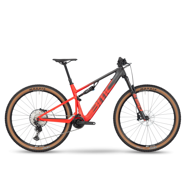 BMC Fourstroke AMP LT Two elektrinis dviratis | Carbon - Red