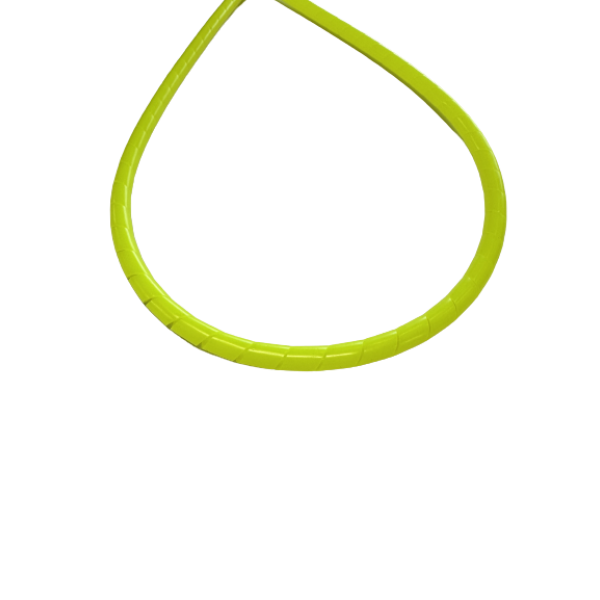capgo BL Spiral Wrap for Outer Cable - Wire Organization | Neon Yellow