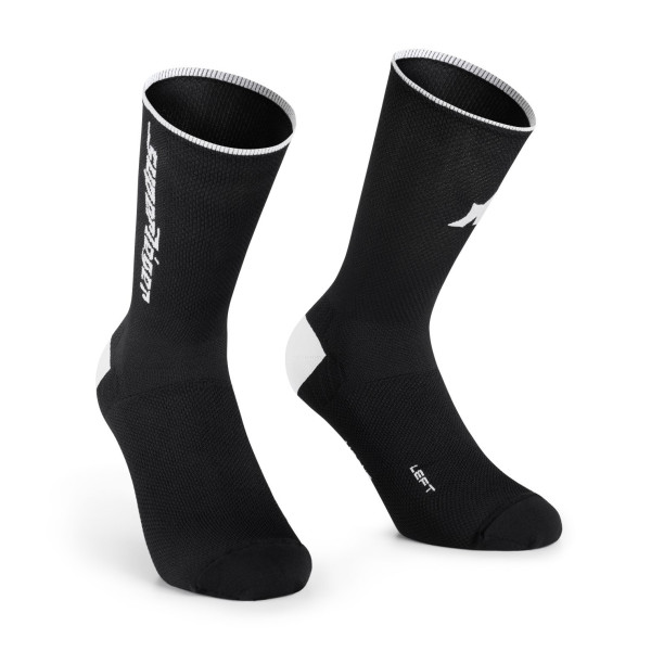 Assos RS Superleger kojinės | Black Series