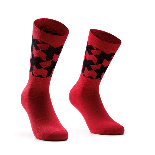 Assos Monogram EVO kojinės | Katana Red