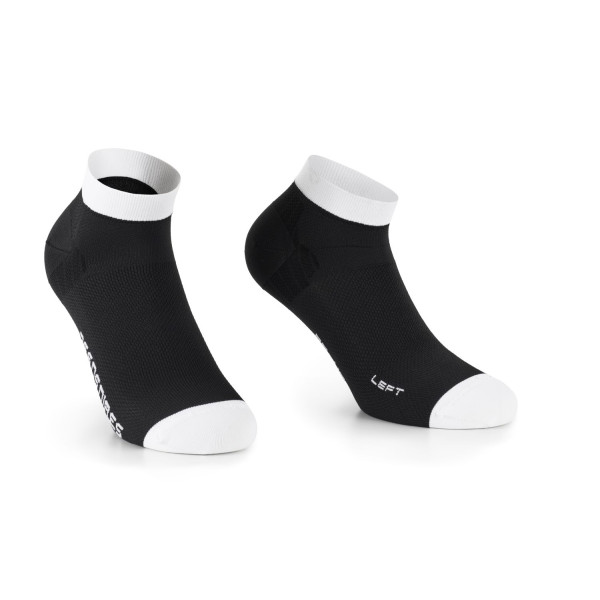 Assos RS Superleger Low kojinės | Black Series