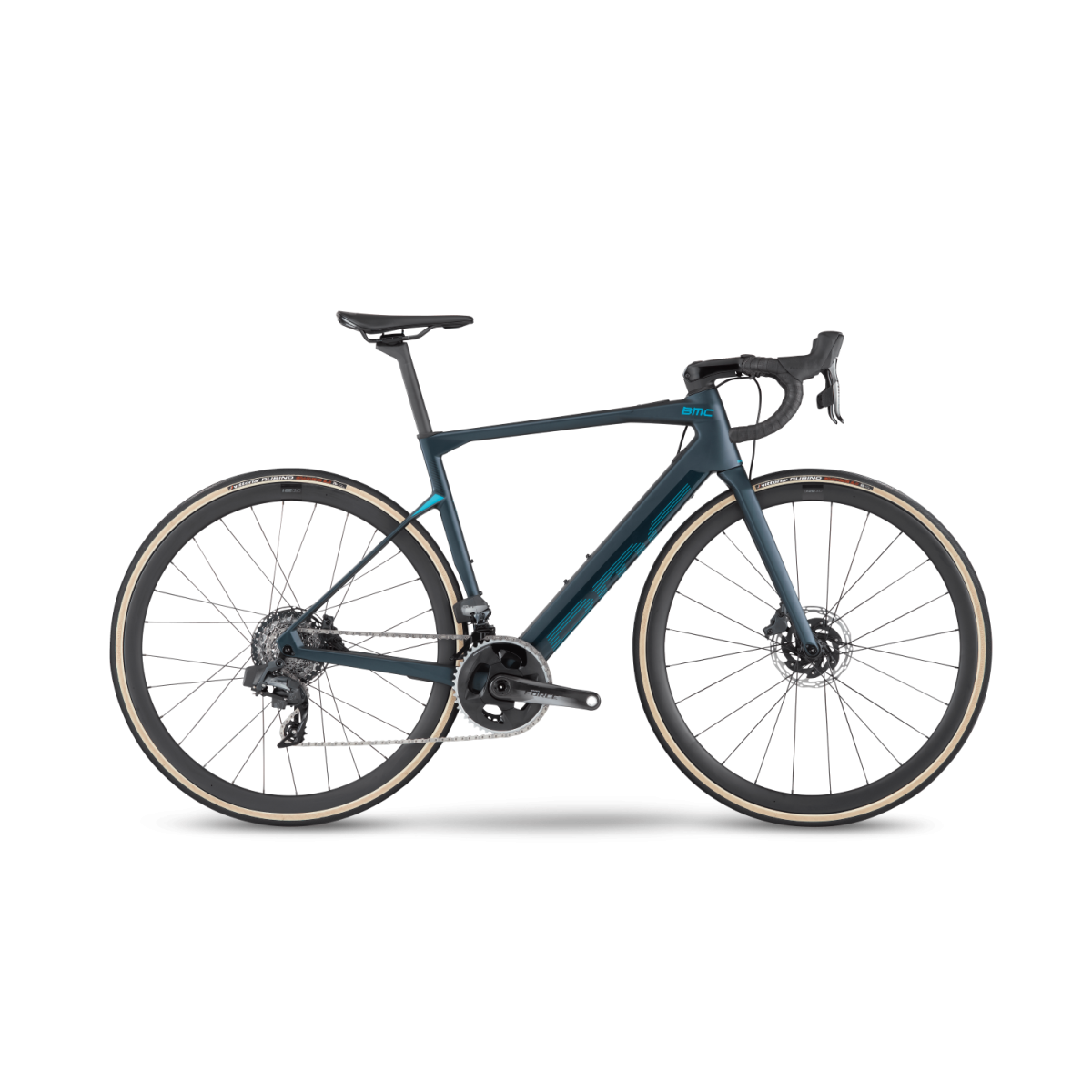 BMC Roadmachine AMP One elektrinis dviratis / Petrol - Turquoise BMC Roadmachine AMP One elektrinis dviratis / Petrol - Turquoise