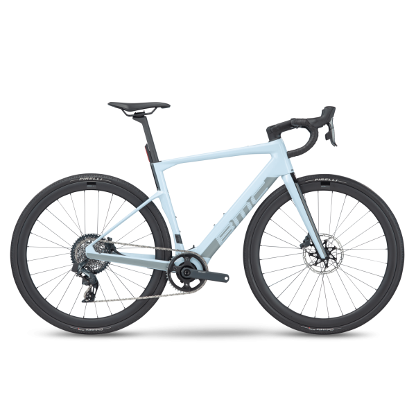 BMC Roadmachine 01 AMP X One elektrinis dviratis / Ice Blue