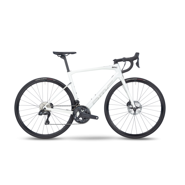 BMC Roadmachine Three plento dviratis / Metallic Off White - Black