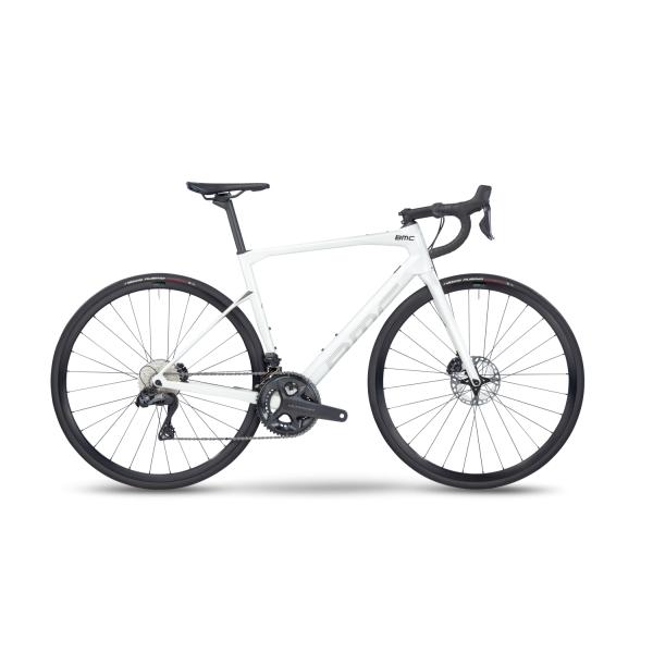 BMC Roadmachine Three plento dviratis | Metallic Off White - Black