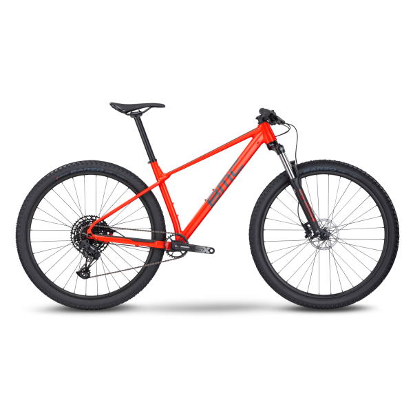 BMC Twostroke AL Four Mountain Bike | Neon Red - Grey