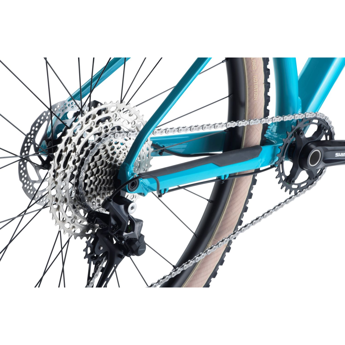 BMC Twostroke AL Two kalnų dviratis / Turquoise - Black
