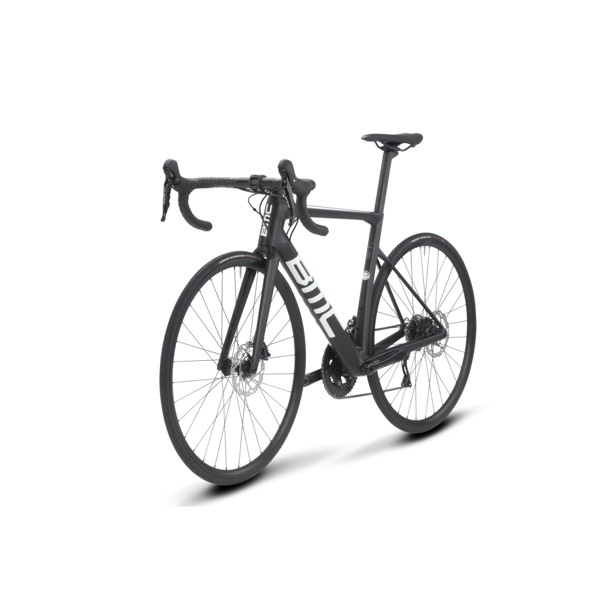BMC Teammachine SLR Seven plento dviratis / Black - White