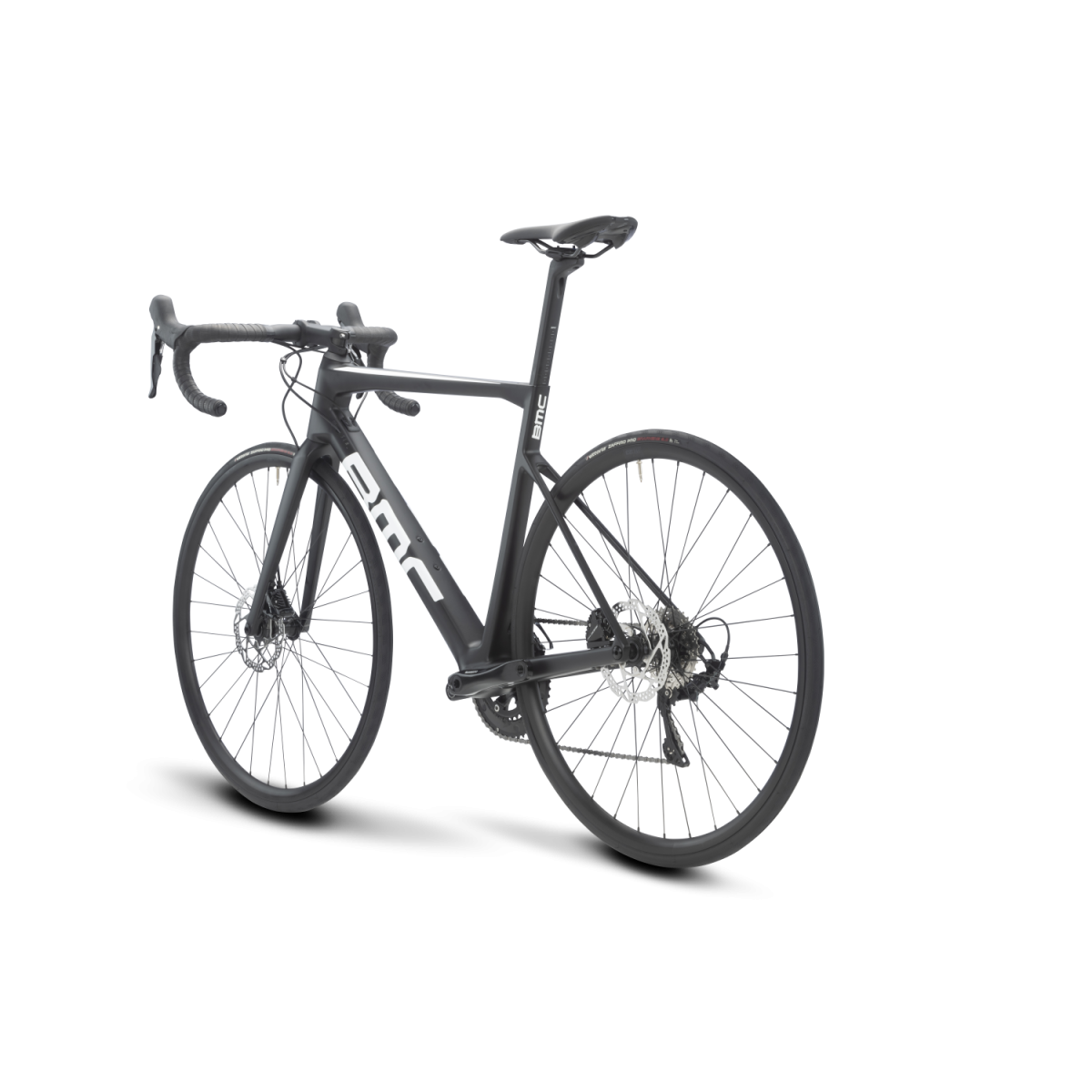 BMC Teammachine SLR Seven plento dviratis / Black - White