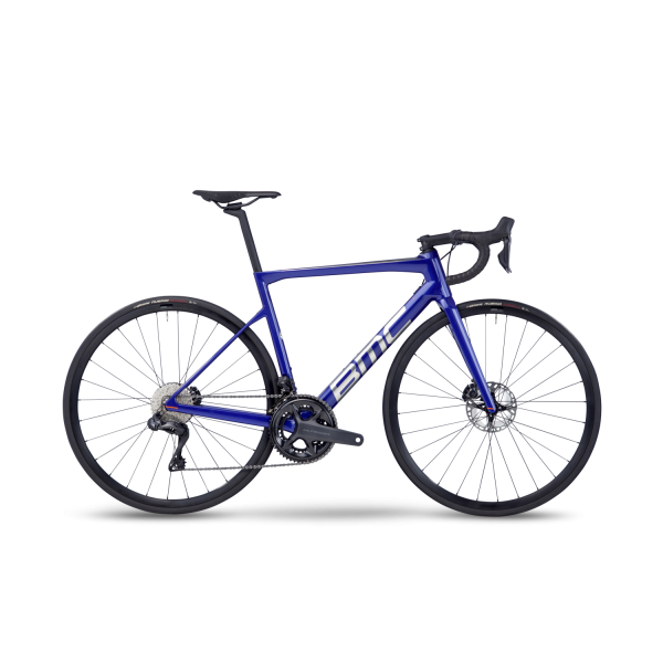 BMC Teammachine SLR Three Road Bike | Sparkling Blue - Brushed Alloy