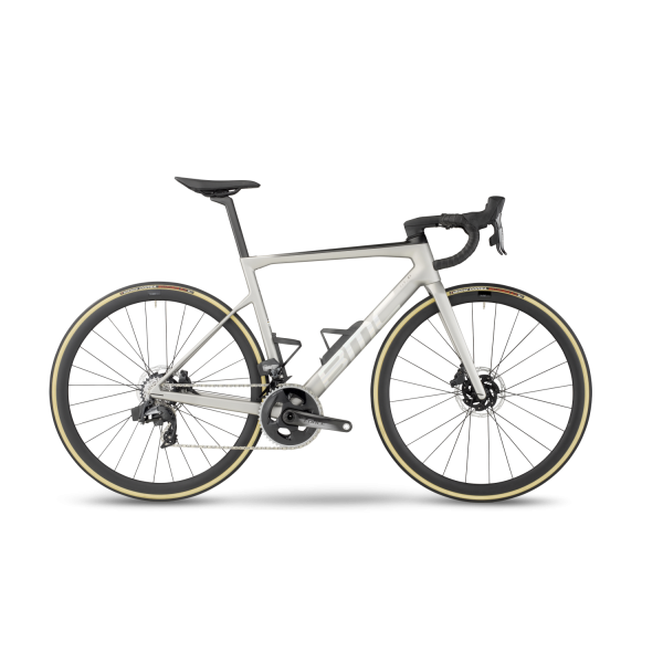 BMC Teammachine SLR01 Four Road Bike | Arctic Silver Prisma - Carbon