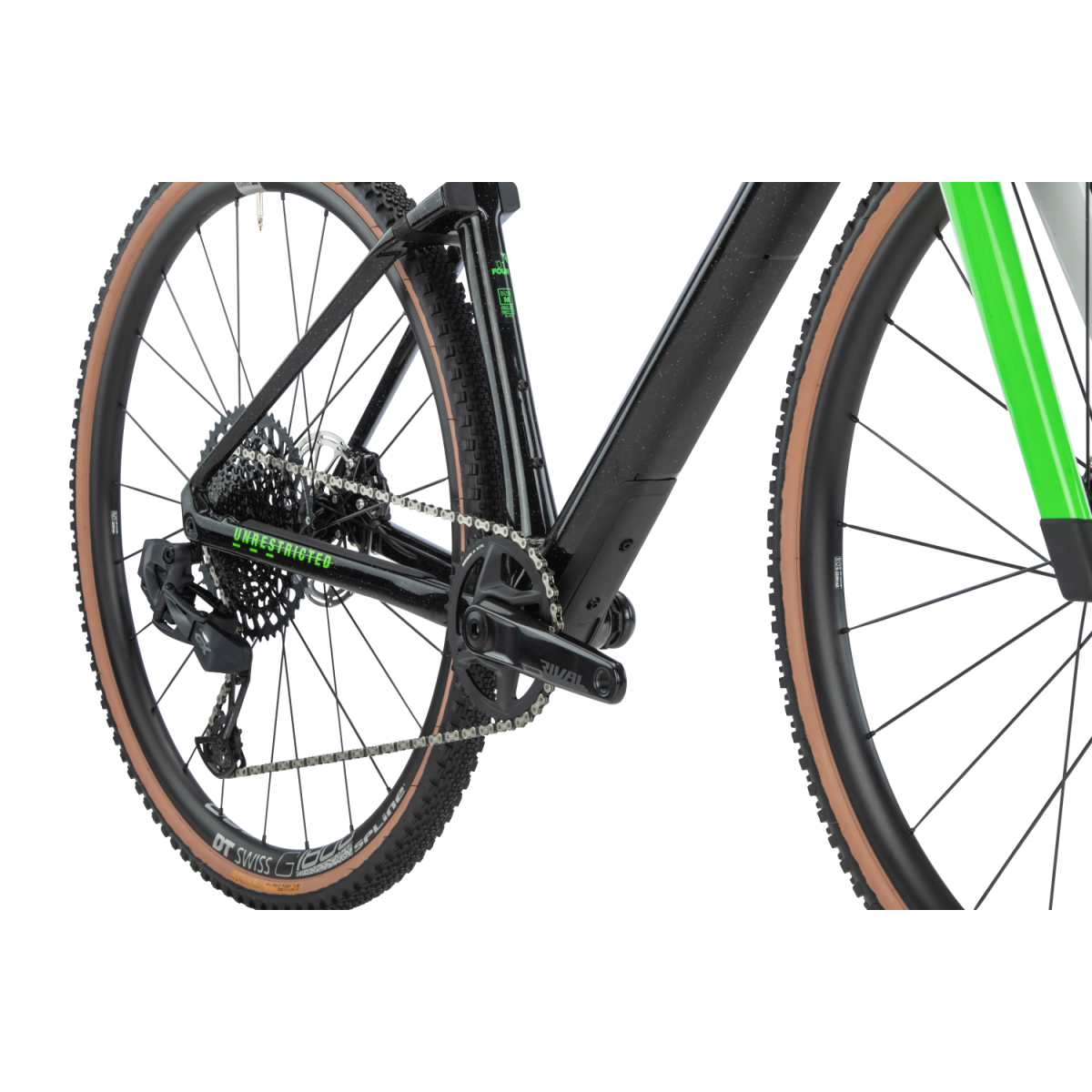 BMC UnReStricted 01 Four Gravel+ dviratis / Speckle Black - Space Green BMC UnReStricted 01 Four Gravel+ dviratis / Speckle Black - Space Green