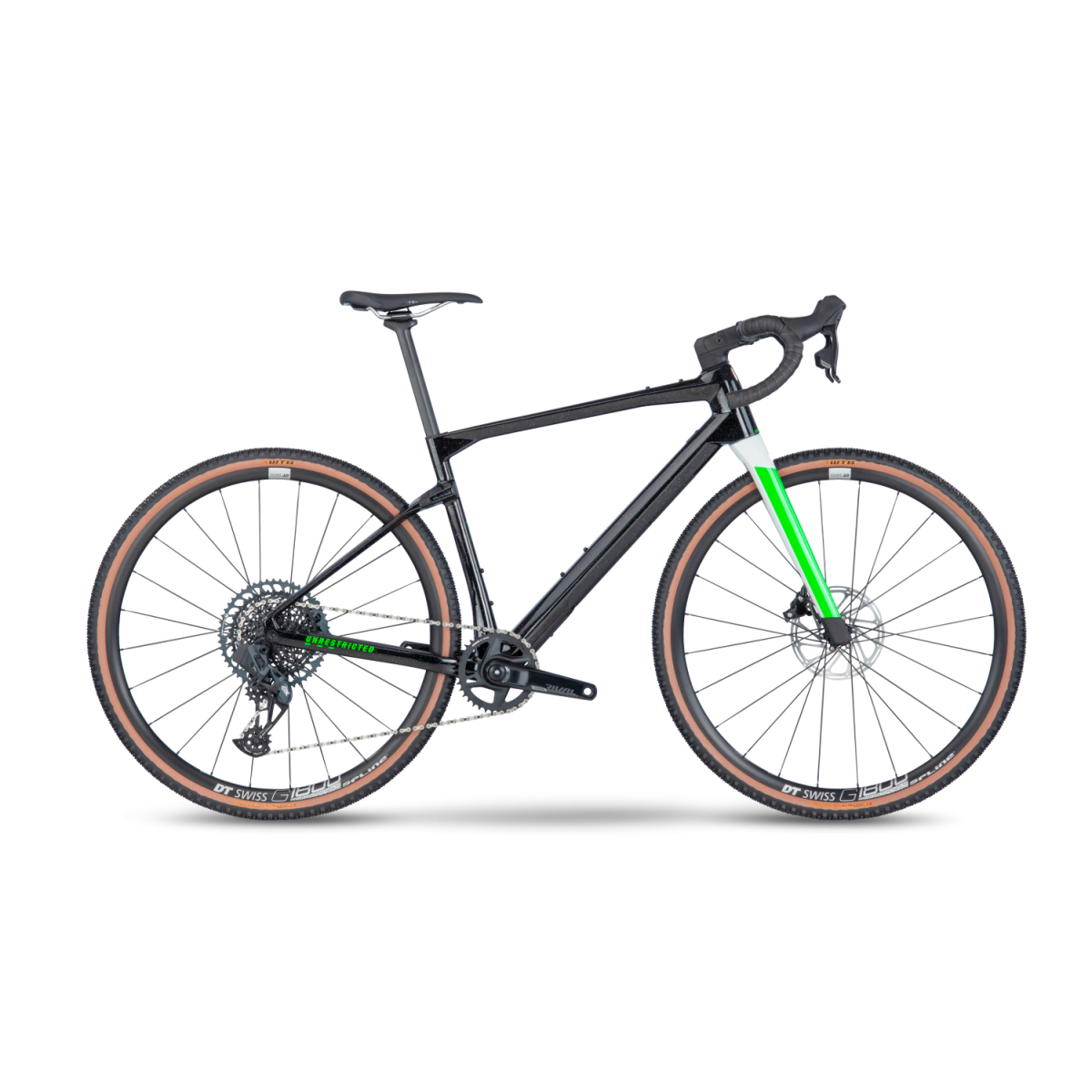 BMC UnReStricted 01 Four Gravel+ dviratis / Speckle Black - Space Green