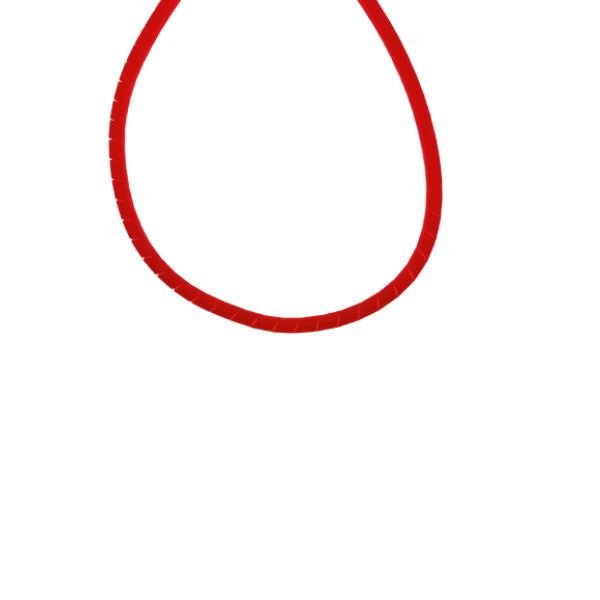 capgo BL Spiral Wrap spiralinis trosų apvyniojimas | Neon Red