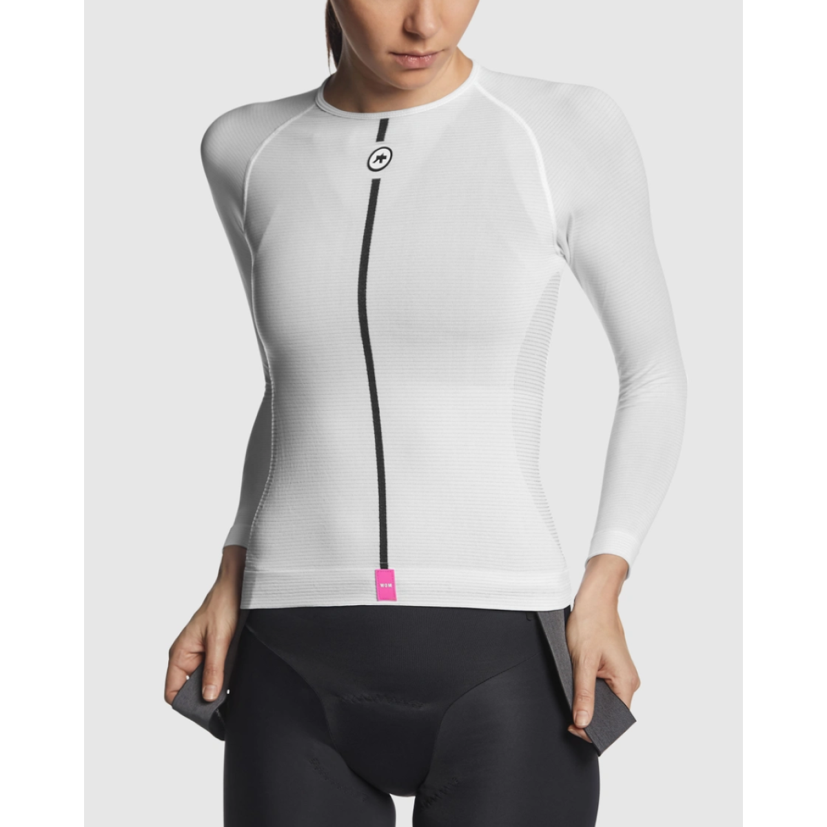 Assos Summer LS moteriški apatiniai marškinėliai / Holy White Assos Summer LS moteriški apatiniai marškinėliai / Holy White