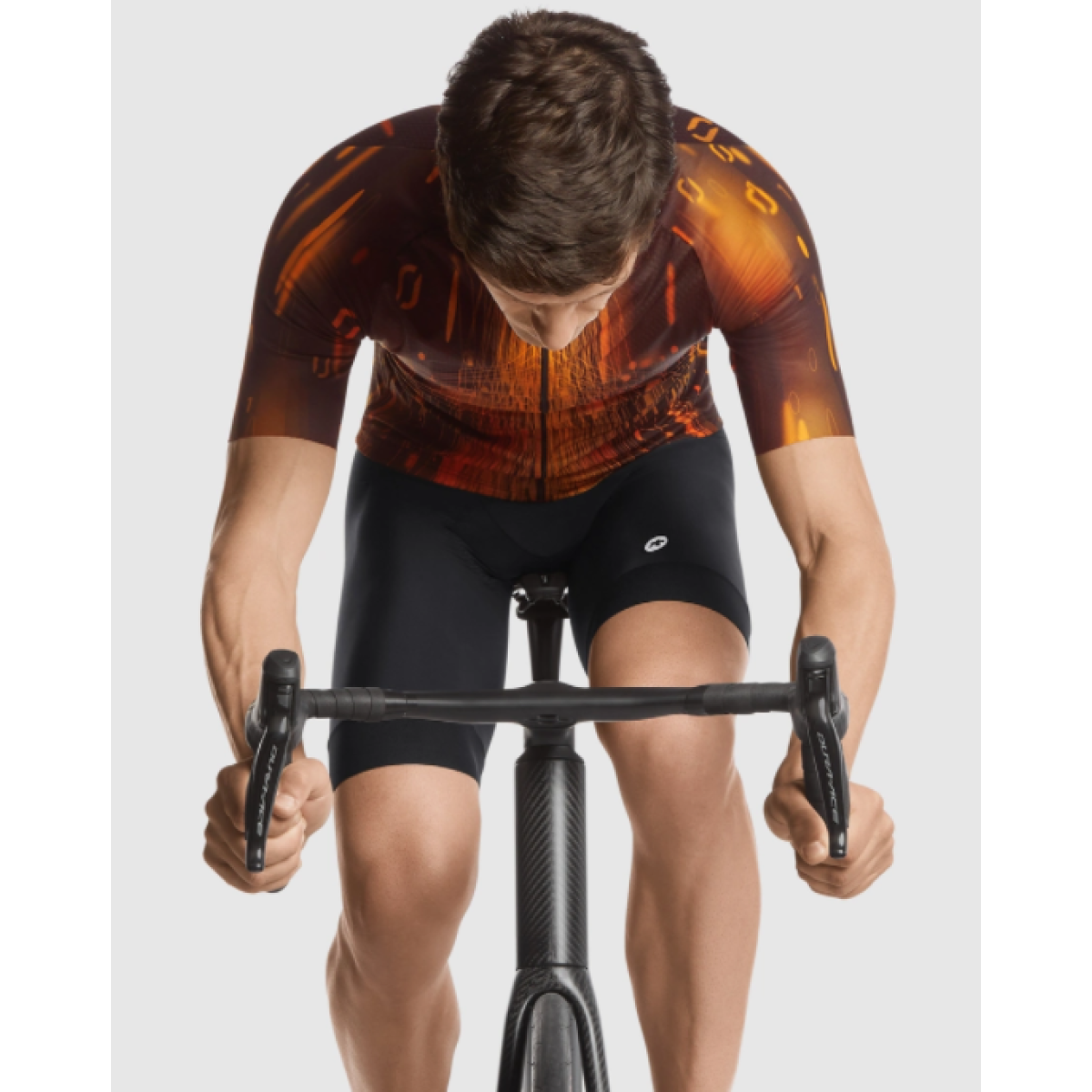 Assos Mille GT c2 Drop Head vyriški marškinėliai / Droid Orange Assos Mille GT c2 Drop Head vyriški marškinėliai / Droid Orange