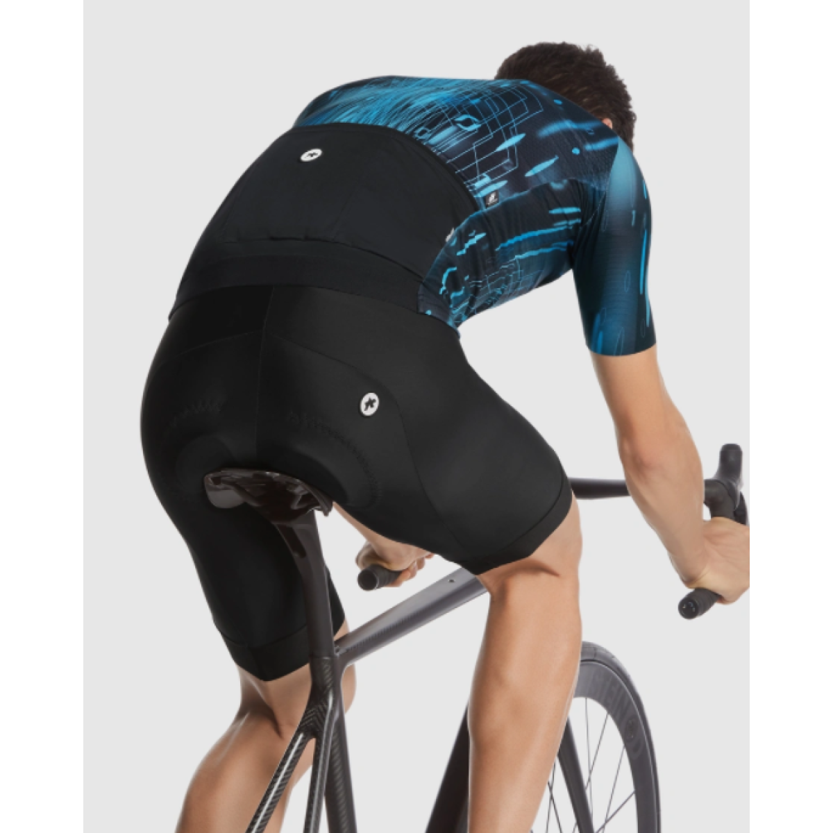 Assos Mille GT c2 Drop Head vyriški marškinėliai / Cyber Blue Assos Mille GT c2 Drop Head vyriški marškinėliai / Cyber Blue