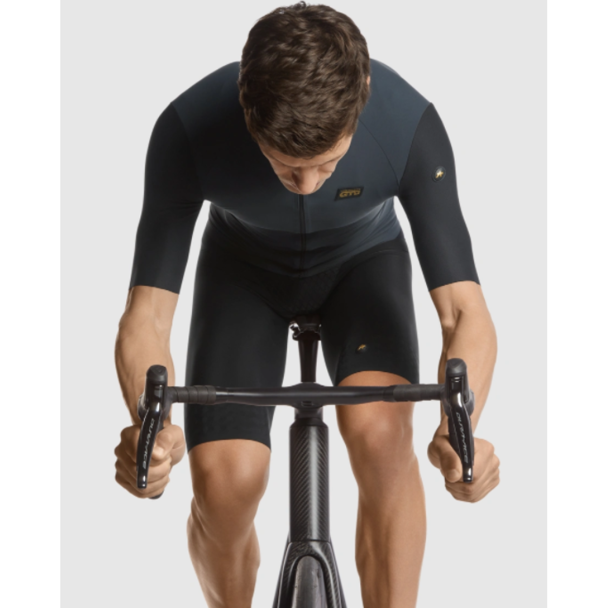 Assos Mille GTO c2 vyriški marškinėliai / Kosimo Granit Assos Mille GTO c2 vyriški marškinėliai / Kosimo Granit