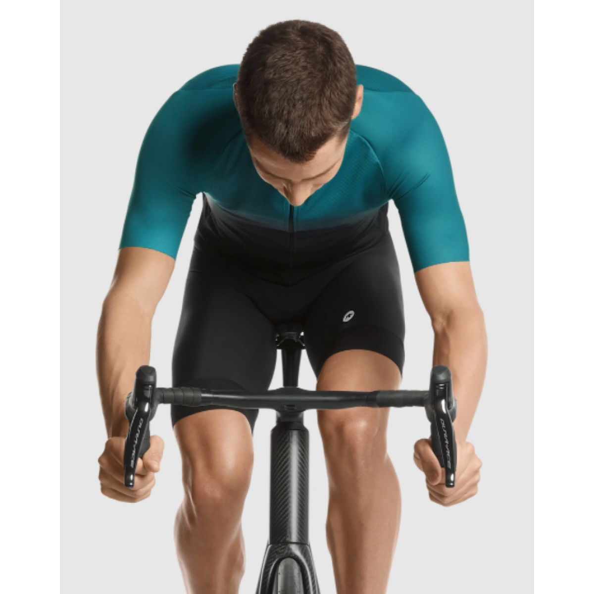 Assos Mille GT Shifter vyriški marškinėliai / Eucalipto Green Assos Mille GT Shifter vyriški marškinėliai / Eucalipto Green