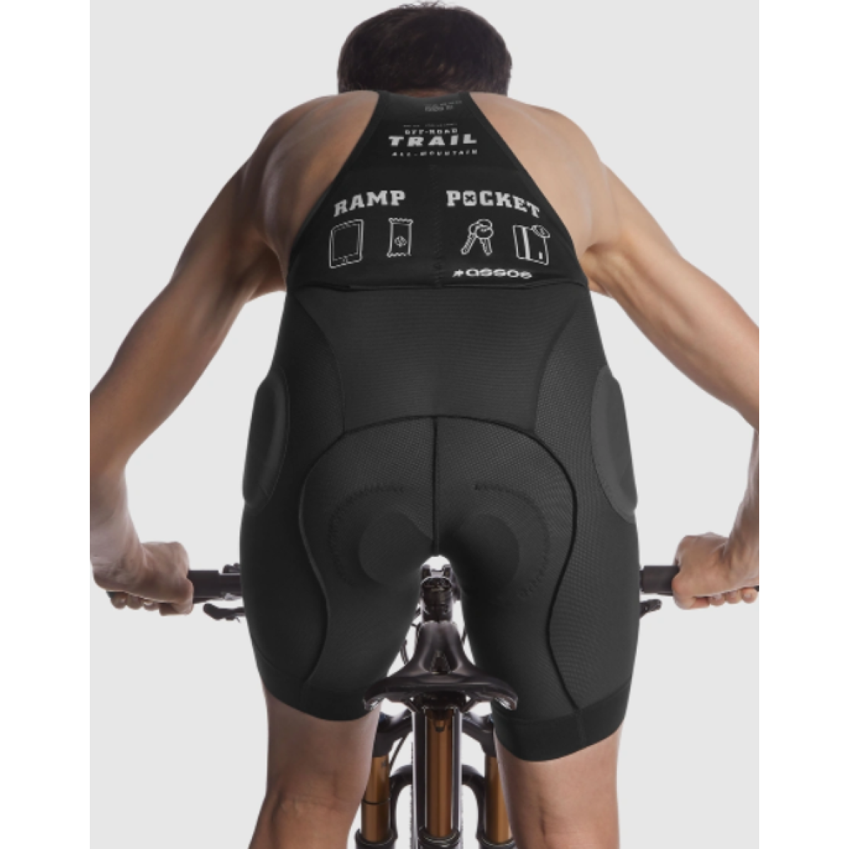 Assos Trail Liner vyriški apatiniai šortai / blackSeries Assos Trail Liner vyriški apatiniai šortai / blackSeries