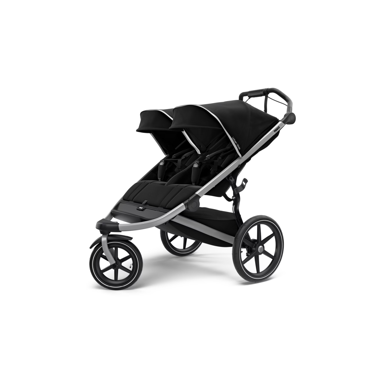 Thule Urban Glide 2 Jogging Stroller | Aluminium - Jet Black (double) Thule Urban Glide 2 Jogging Stroller | Aluminium - Jet Black (double)