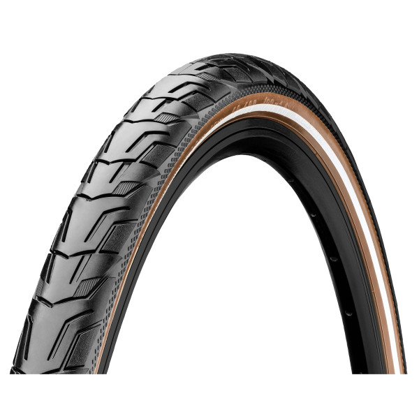 Continental Ride City 28" Reflex Wire Tire | Black - Brown