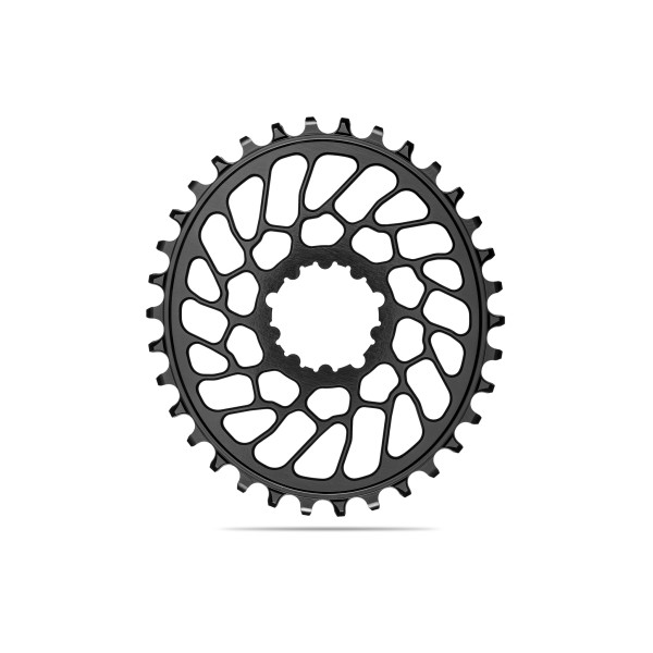 AbsoluteBlack OVAL Sram BB30 Chainring | 0mm Offset | DM | 1x12/11/10-speed