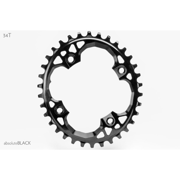 AbsoluteBlack Sram OVAL Chainring | 94 BCD | 1x12/11/10-speed