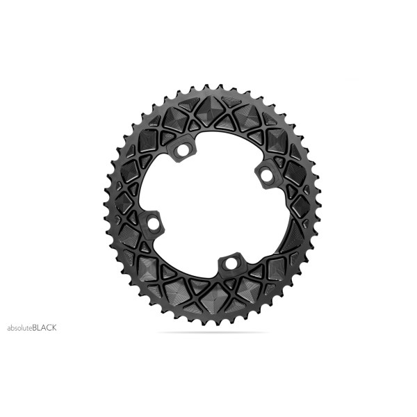 AbsoluteBlack Road Oval FSA Gossamer / SL-K & K-Force 34T / 4 skylių