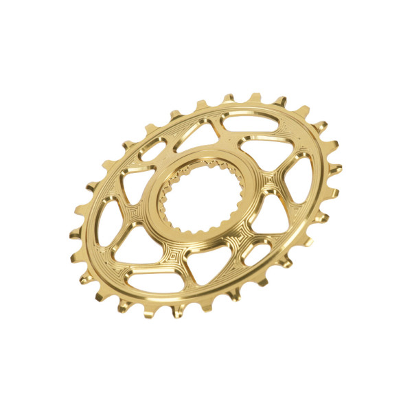 AbsoluteBlack OVAL XTR M9100/XT M8100/SLX M7100/Deore M6100 Chainring | DM | 1x12-speed | Gold