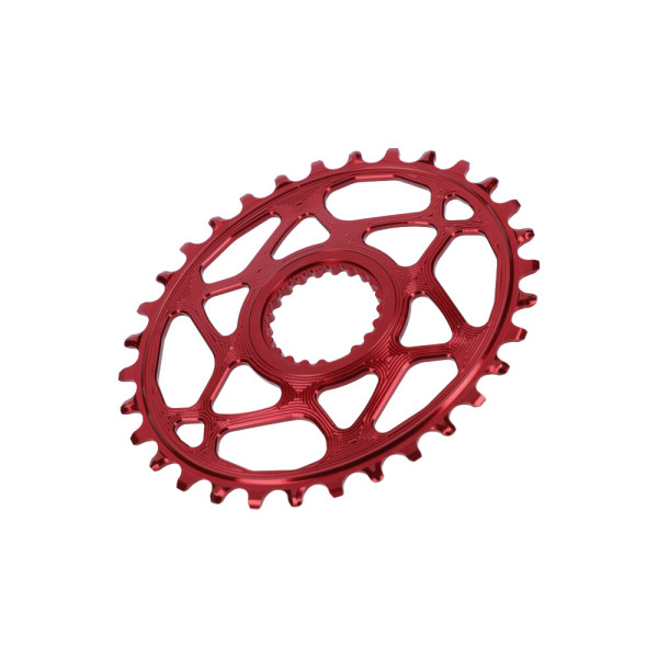 AbsoluteBlack OVAL XTR M9100/XT M8100/SLX M7100/Deore M6100 Chainring | DM | 1x12-speed | Red