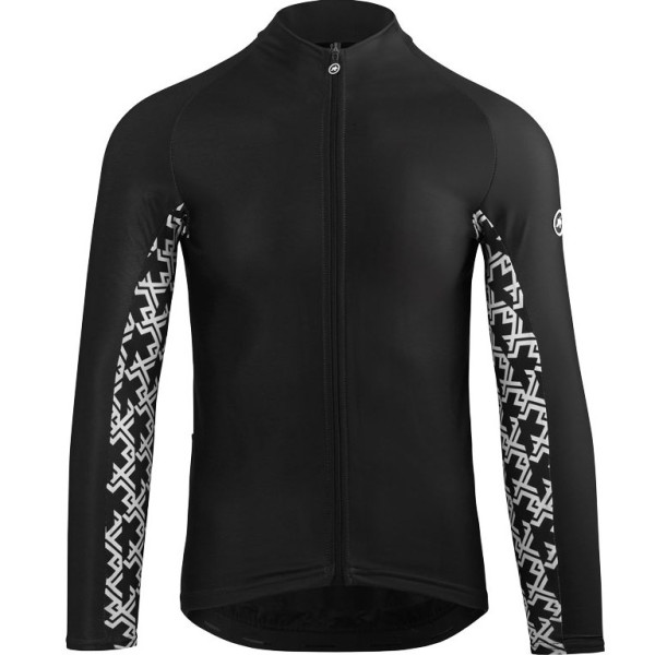 Assos Mille GT Spring Fall vyriški marškinėliai / Black Series Assos Mille GT Spring Fall vyriški marškinėliai / Black Series