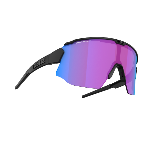 BLIZ Active Breeze akiniai | Nano Optics - Nordic Light | Black - Rose Violet Blue
