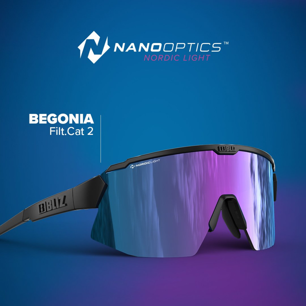 BLIZ Active Breeze | Nano Optics Nordic Light Begonia akiniai