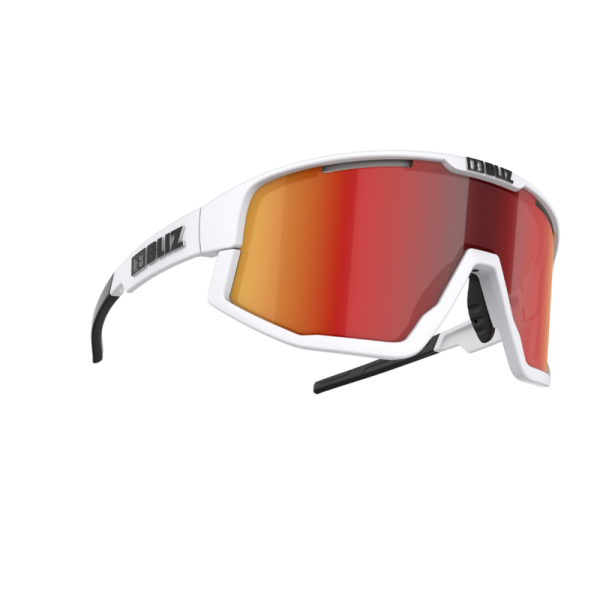 BLIZ Active Fusion akiniai | White - Smoke Red