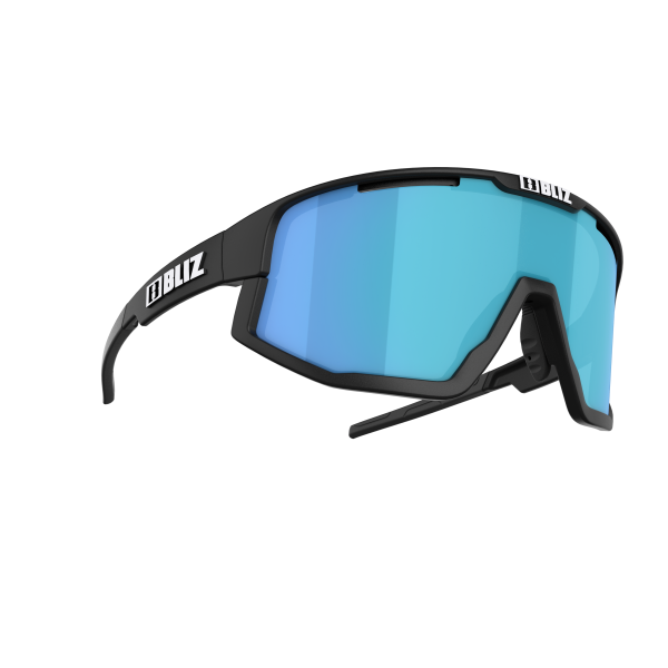 BLIZ Active Fusion akiniai | Black - Smoke Blue