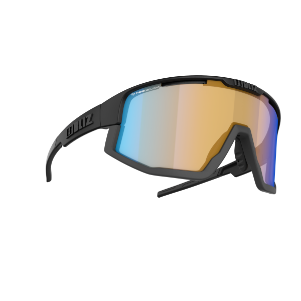 BLIZ Active Fusion | Nano Optics Nordic Light Matt Black Coral akiniai