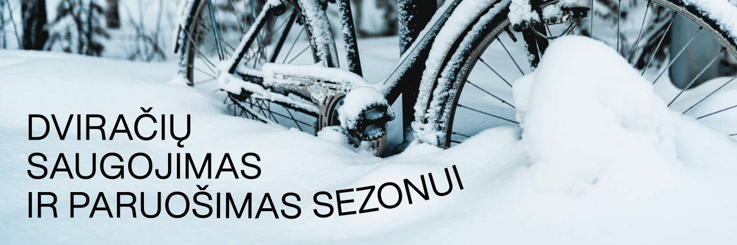 Dviračio saugojimas