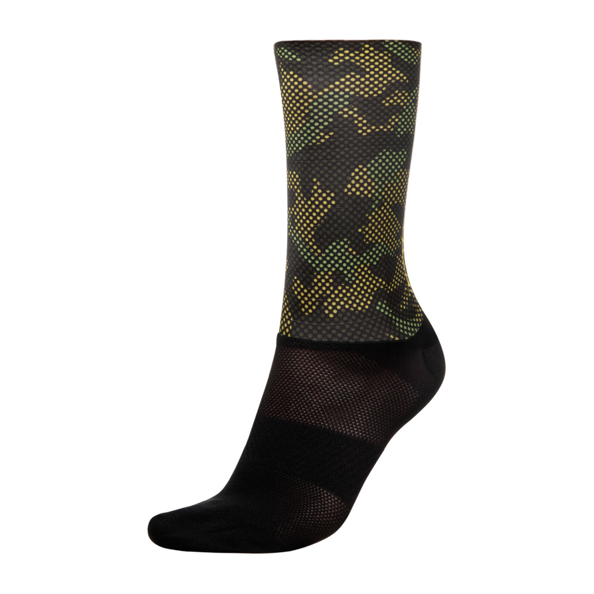 Bioracer Epic Camo21 Olive Yellow Sock Bioracer Epic Camo21 Olive Yellow Sock