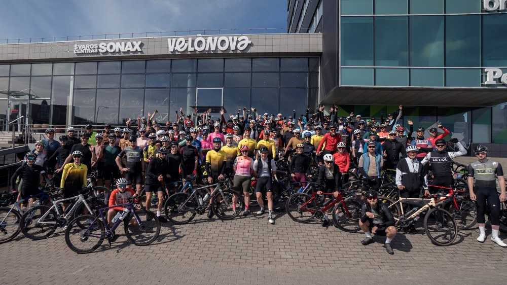 VELONOVA x ASSOS COLLECTIVE 13 renginys subūrė dviratininkus jau ketvirtą kartą
