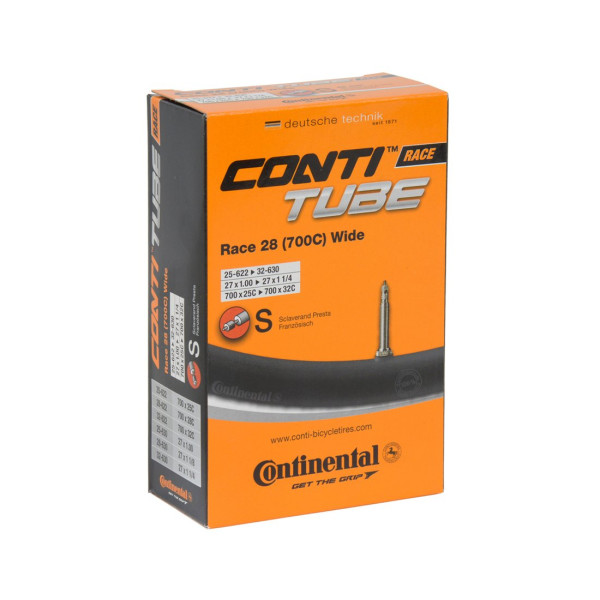 Continental Race 28" Wide Inner Tube | SV